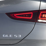 2021 Mercedes-Benz GLE 53 Letter Emblem Liftgate Logo Badge AMG Sport Chrome