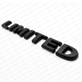 Universal OEM ABS Matte Black Limited Liftgate Logo Emblem For Mopar Truck SUV