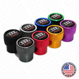 For Audi Logo Sport Roundel Car SUV Wheels Tire Air Valve Caps Stem Dust Cover
