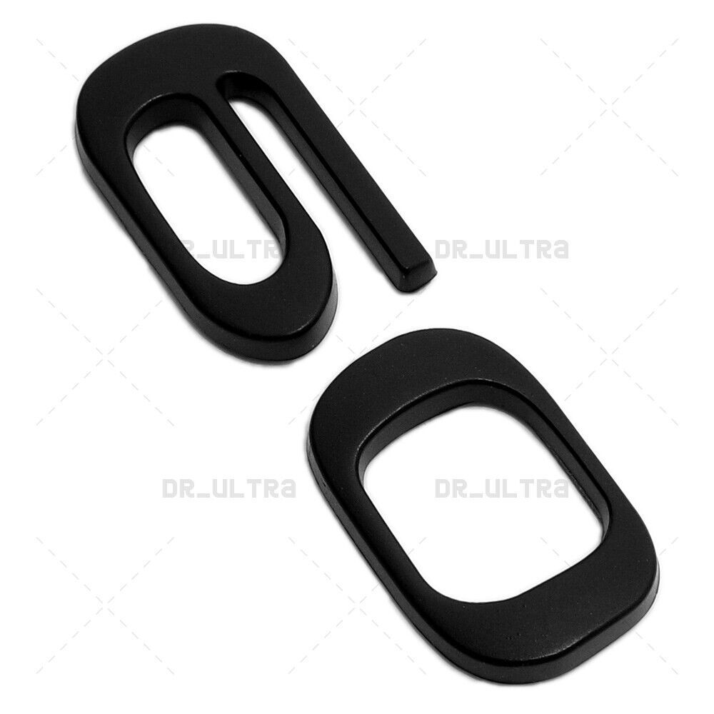 Tesla Rear Liftgate Lid Model 60 Nameplate Logo Badge Emblem Sport Matte Black