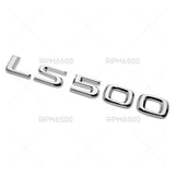 For Lexus Rear Turnk Lid Chrome LS 500 Letter Logo Badge Emblem Car Replace