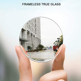 2pcs Car Side Mirror Wide Angle Blind Spot Stick on Car Mirror Rear View Mirror