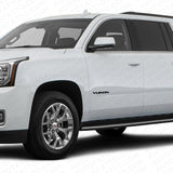 2x YUKON Liftgate Door Letter Nameplate Emblem SUV HD Badge GMC 3D Gloss Black