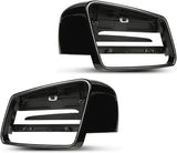Mercedes W204 W212 W117 C E S GLA Class Gloss Black Side Mirror Cover Replace