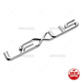 Lexus Rear Trunk Lid Letter Nameplate Badge Emblem F-Sport Car Chrome