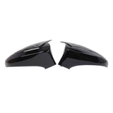 Gloss Black M Horn Side Mirror Cover Caps For Lexus IS200t IS300 IS350 2013-2020
