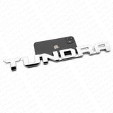 2pcs 13-21 OEM Chrome Tundra Letter Side Fender Nameplate Emblem Badge Logo