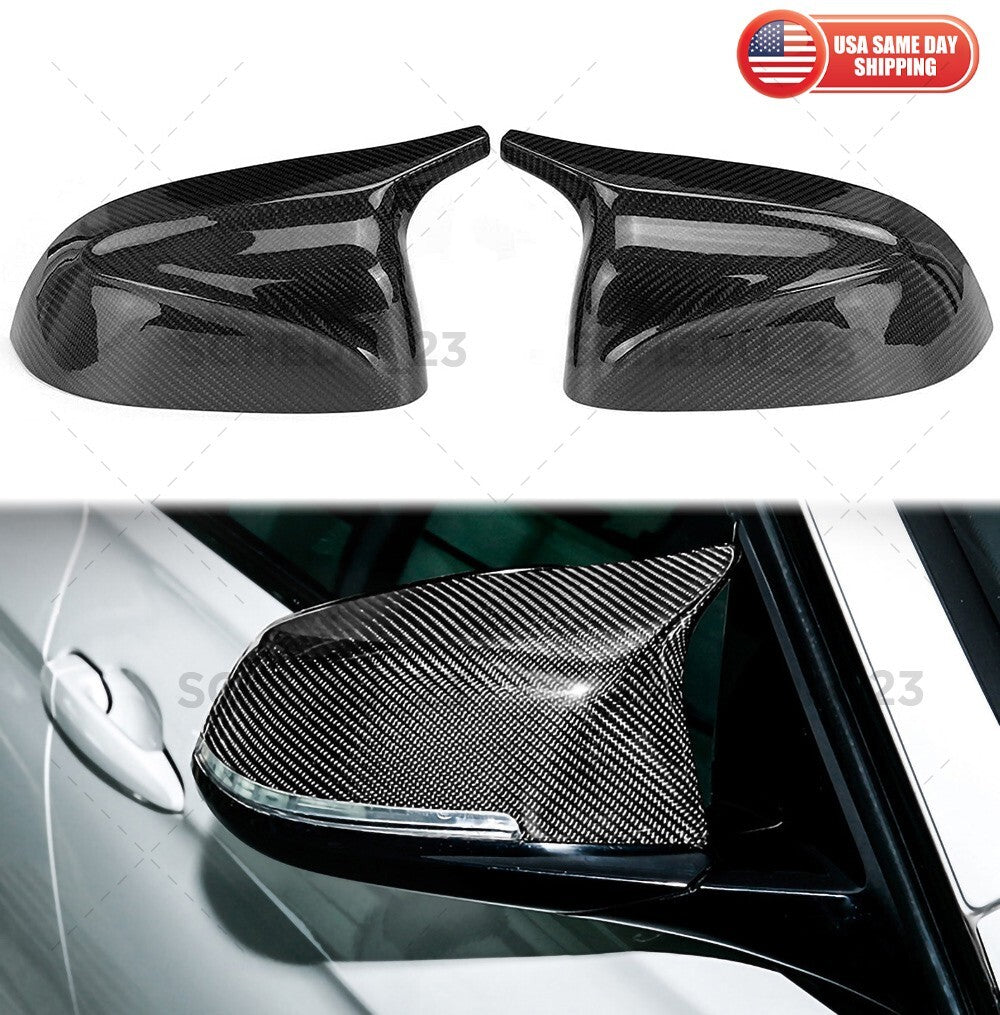 Real Carbon Fiber Style Mirror Cover Cap BMW X3 X4 X5 X6 X7 G01 G02 G03 G05 G06