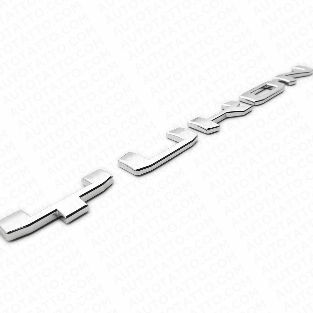2021+ GMC Yukon Rear Liftgate Nameplate Logo Letter  Badge Emblem Chrome AT4 XL
