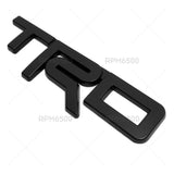 For Toyota TRD Special Edition Metal Pro Sport Letter Logo Badge Emblem Black
