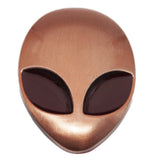 Universal 3D Fashion Metal E.T. Alien Car Decal Sticker for Auto Decoration