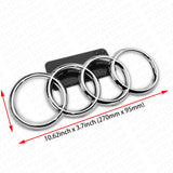 08-20 A3 S3 A4 S4 A5 S5 RS5 OEM Chrome Front Grille Sign Rings Badge Logo Emblem