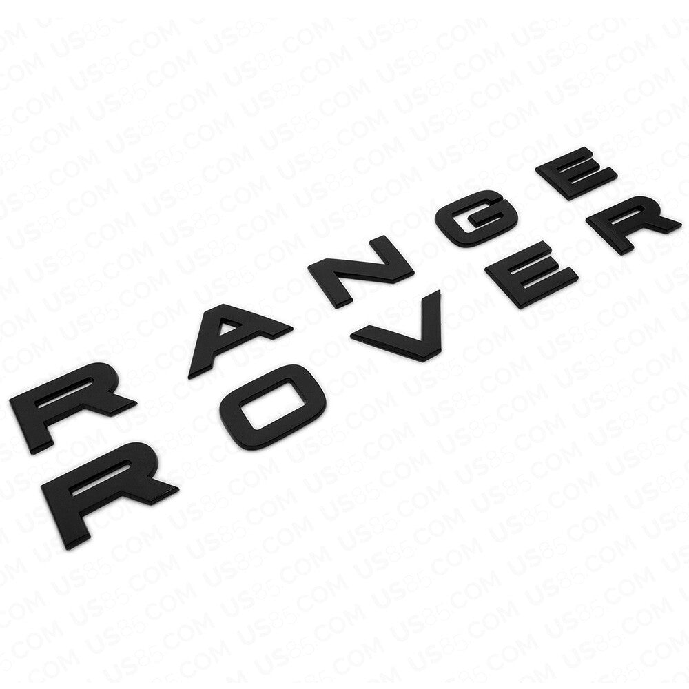 For Range Rover Rear Liftgate Logo OEM Emblem Letters Badge Sport Gloss Black