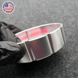 Mercedes AMG Sport Universal Aluminum Water Washer Tank Cap Cover Trim Silver