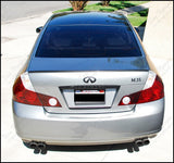For Infiniti M35 Rear Trunk Logo Letter Badge Emblem Nameplate Sport Gloss Black