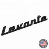 For Maserati Gloss Black Levante Liftgate Nameplate SUV Logo Emblem Badges Sport