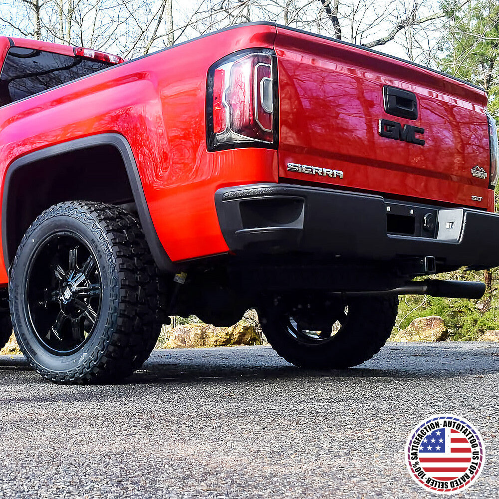 14-19 GMC Sierra Canyon Tailgate Letter Logo Emblem Adhesive Nameplate Blackout