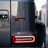 Mercedes BRABUS Rocket Edition Liftgate Nameplate Badge Medal Emblem Sport Black