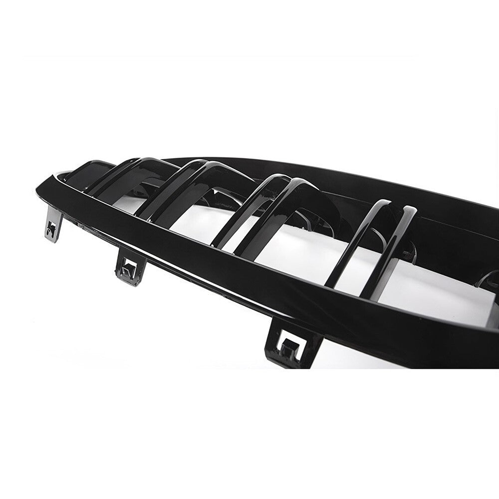 20-23 G14 G15 G16 8-Series 840i M850i Gloss Black Front Kidney Dual Line Grille