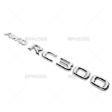 Lexus Trunk OEM Chrome AWD RC 300 Letter Logo Badge Emblem Car Replace F-Sport