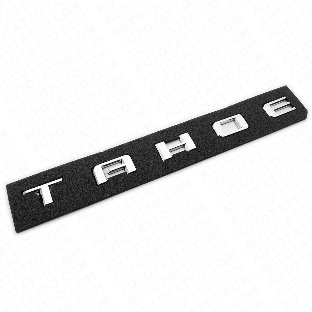 2021+ Chevy Tahoe OEM Chrome Liftgate Vehicle Nameplate Emblem Sport Decorate