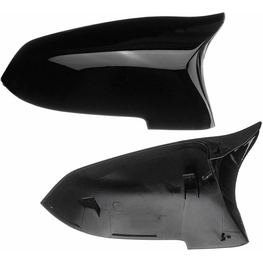 Gloss Black Side Mirror Cover Cap for 14-18 BMW F01 F06 F12 F13 F10 F11 F18 LCI