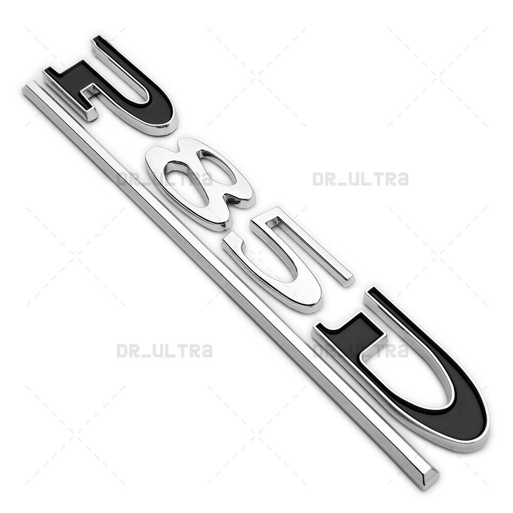 Tesla Liftgate P85D Performance Nameplate Logo Badge Emblem Sport Black Limited