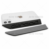 Audi Allroad Fender Left & Right Marker Nameplate Badge Emblem Sport Gloss Black