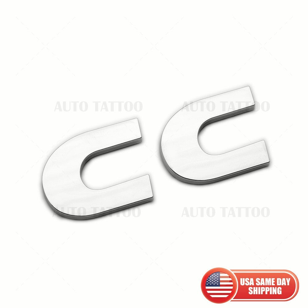 09-17 Volkswagen CC Rear Truck Lid Nmaeplate Badge Emblem Chrome