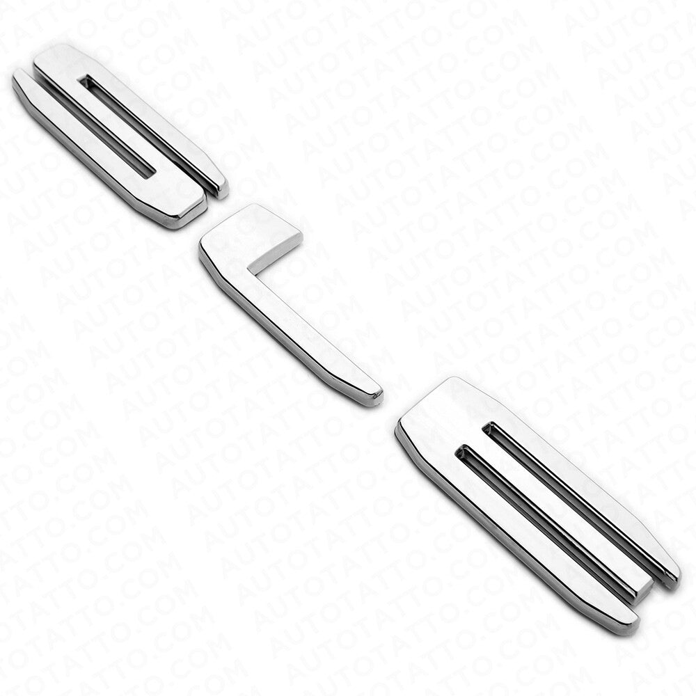 For 19-21 GMC Sierra Rear Tailgate SLE Logo Emblem Pickup Badge Nameplate Chrome