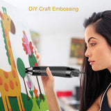 Mini Hot Air Heat Gun Electric Portable for Car Decal Wrap Emblem Remove Tool