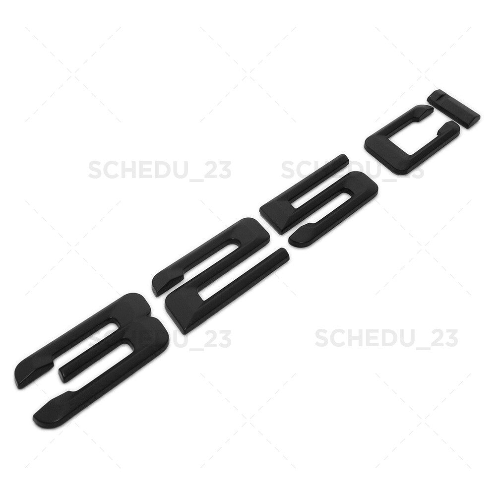 For BMW 325ci Letter Emblem Replace Badge Trunk Lid M Series Performance Black
