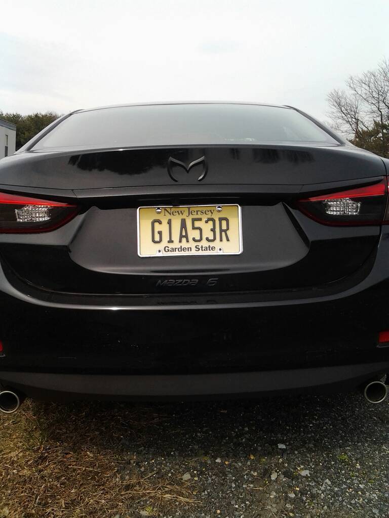 Universal Mazda 3D ABS Gloss Black Bat Batman Style Logo Emblem Badge Sticker