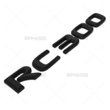 For Lexus Trunk Matte Black RC 300 Letter Logo Badge Emblem Car Replace F-Sport