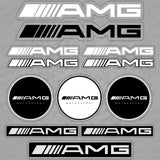 For Car Merceds AMG Motorsport Sticker Decal Stripes Logo Decoration 12 Pattern
