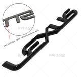 Lexus Trunk Lid Letter Logo Badge 3D Emblem F-Sport Car Decoration Gloss Black