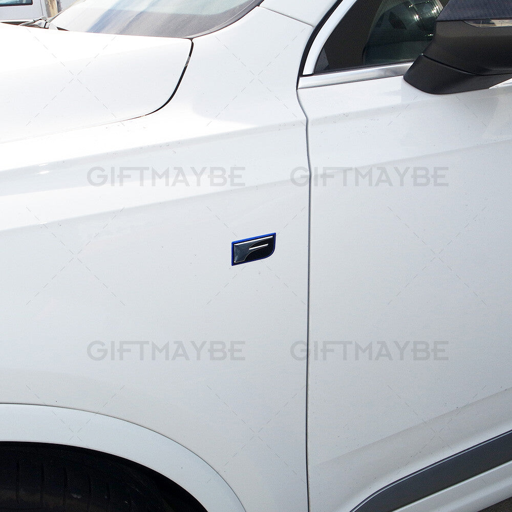 2x F-Sport Auto Car Aluminum Badge Emblem For Lexus Interior Exterior Decoration