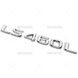 Lexus Rear Turnk Lid OEM Chrome LS 460 L Letter Logo Badge Emblem Car Replace