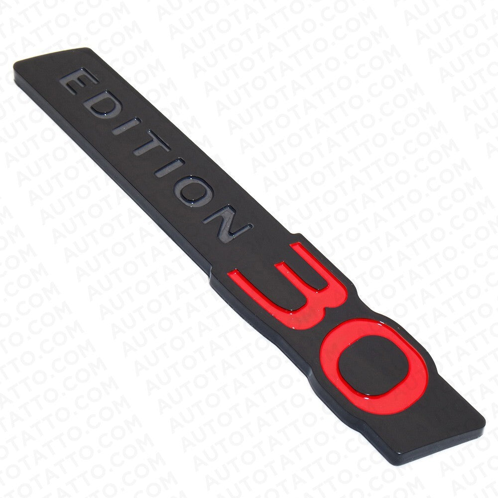 For Infiniti EDITION 30 Rear Trunk Lid Badge Emblem Nameplate Sport Gloss Black