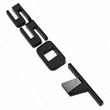 For Cadillac CT4 CT5 XT4 XT5 Rear Turnk 550 T Nameplate Badge Emblem Gloss Black