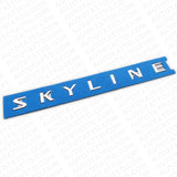 Nissan Infiniti Skyline JDM Trunk Lid Logo Letter Badge Emblem Nameplate Chrome