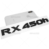 Lexus Liftgate Matte Black RX 450h Letter Logo Badge Car Emblem Replace F-Sport