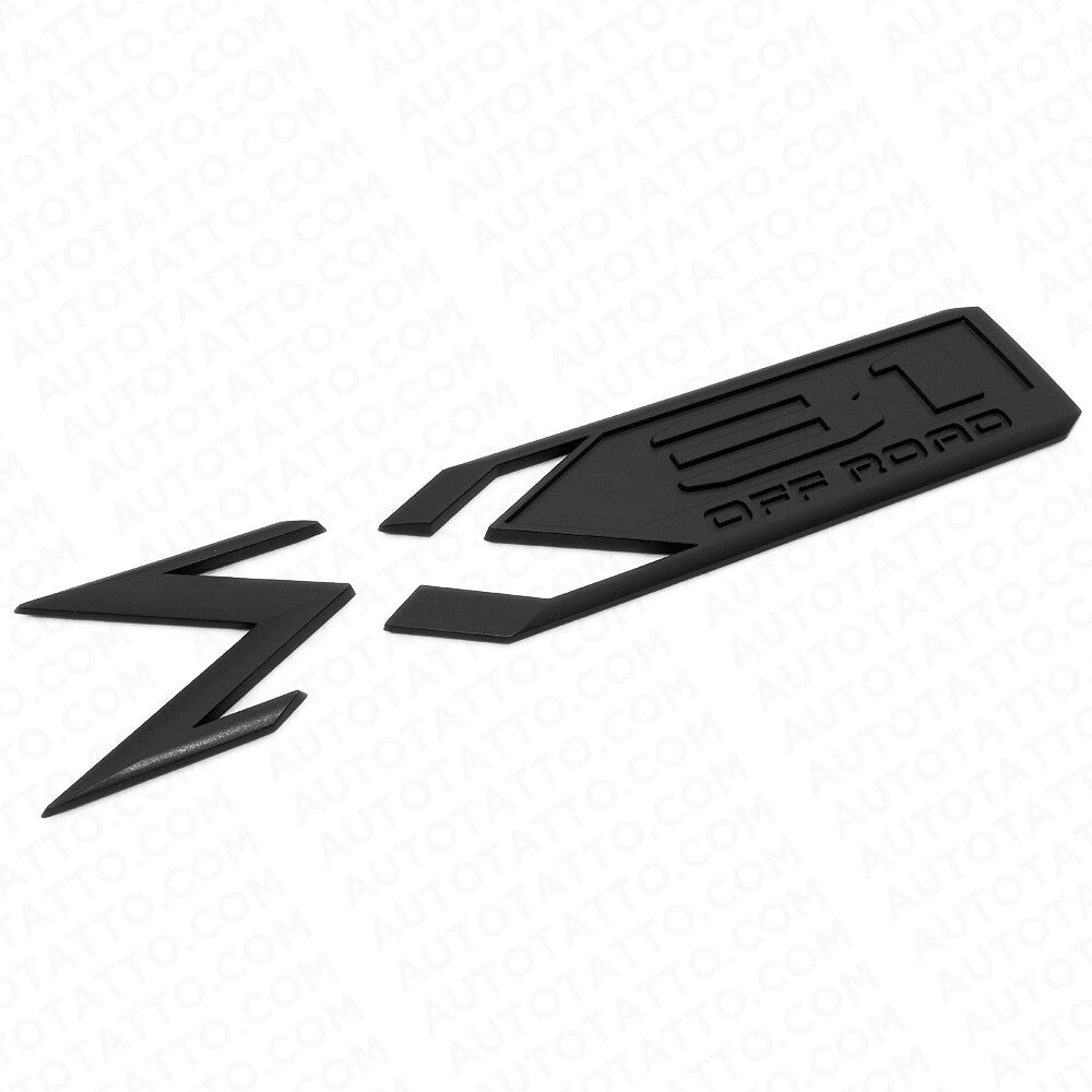 GMC Sierra X31 Off Road Truck Bed Decal Badge Logo Emblem Nameplate Blackout