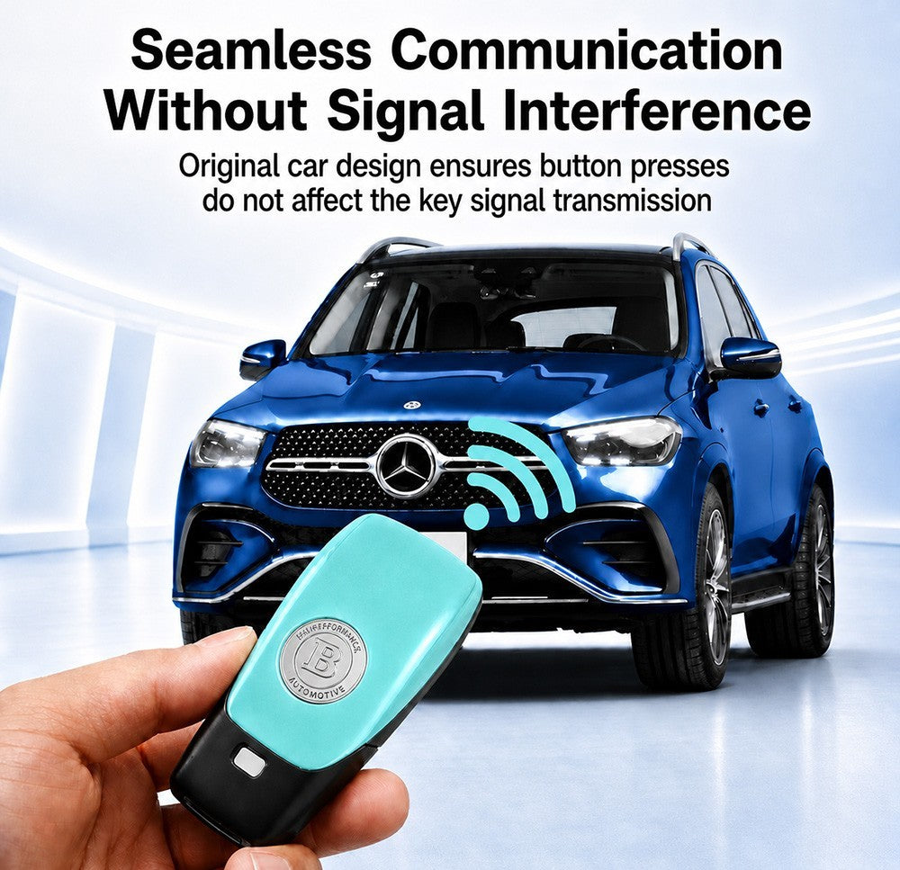 Remote Smart Key Back Cover Shell Case For Mercedes Benz 16-21 AMG A C E S-Class