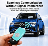 Remote Smart Key Back Cover Shell Case For Mercedes Benz 16-21 AMG A C E S-Class
