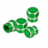 4pcs Universal Car Tire Wheel Valve Stem Caps Hex Design Dust Cover Accessories