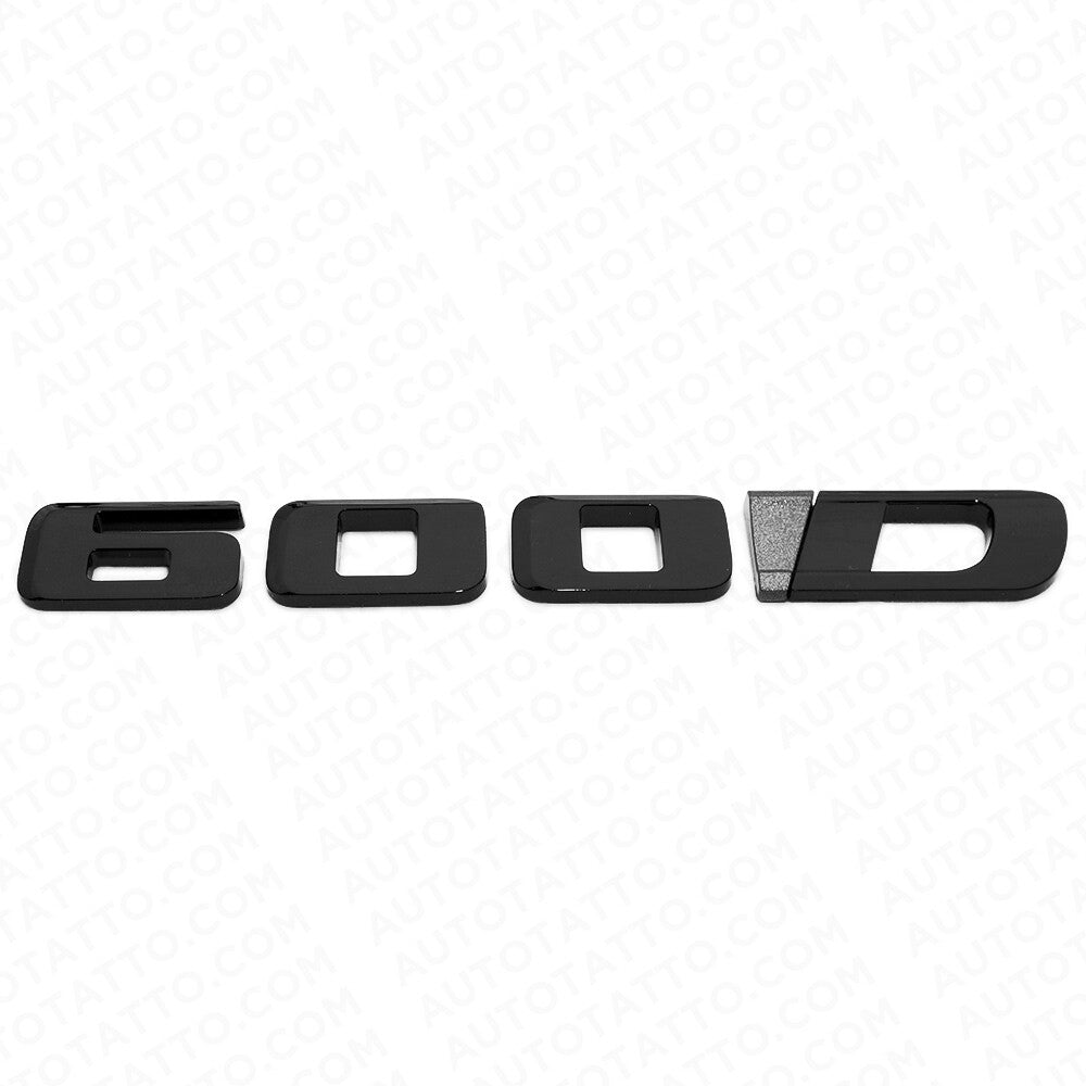 For Cadillac Escalade 600D Gloss Black Rear Liftgate Nameplate Emblem Badge