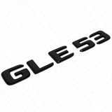 2021 Mercedes-Benz GLE 53 Letter Emblem Liftgate Badge AMG Sport Matte Black