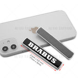 2x Mercedes Brabus Side Fender Marker Logo Badge Emblem Nameplate Sport Decorate