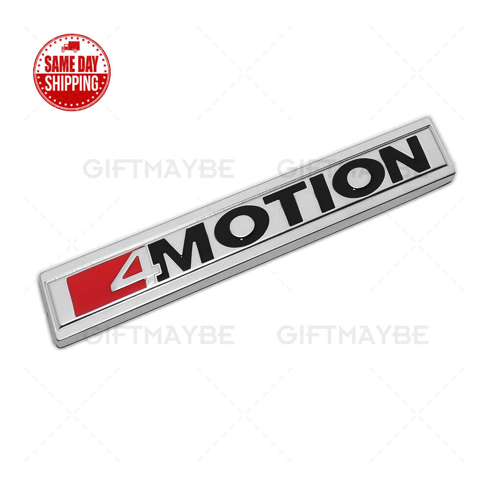 Volkswagen 4Motion Trunk Deck Lid Rear Liftgate Badge Sport Letter Emblem For VW